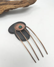 Load image into Gallery viewer, Malachite Hair Fork