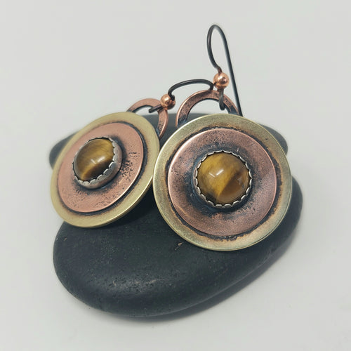 Tigerseye Dangle Earrings